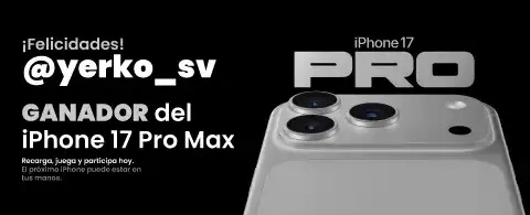 ¡Gánate un iPhone 17 Pro Max! promotion image
